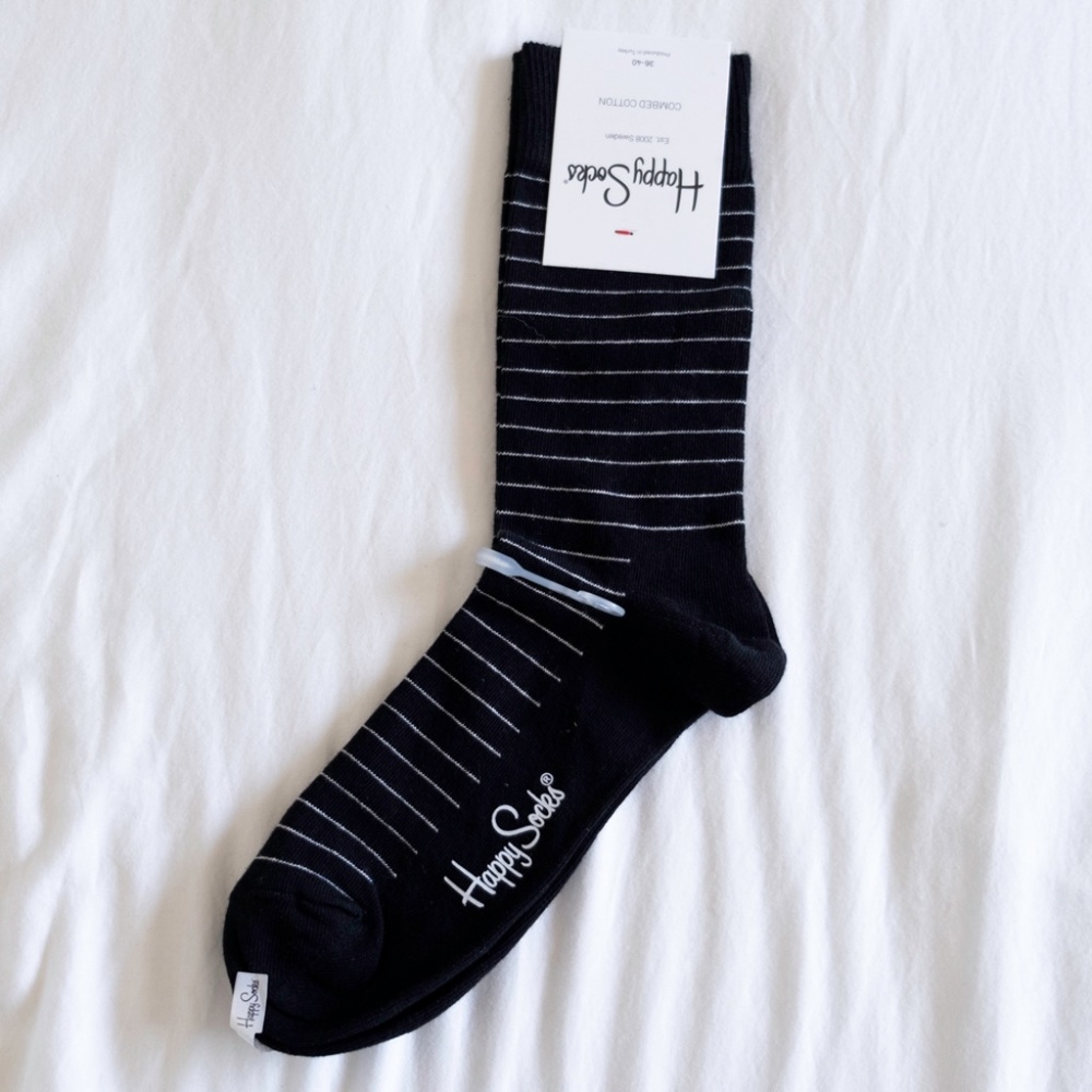 NWT Happy Socks Striped Socks